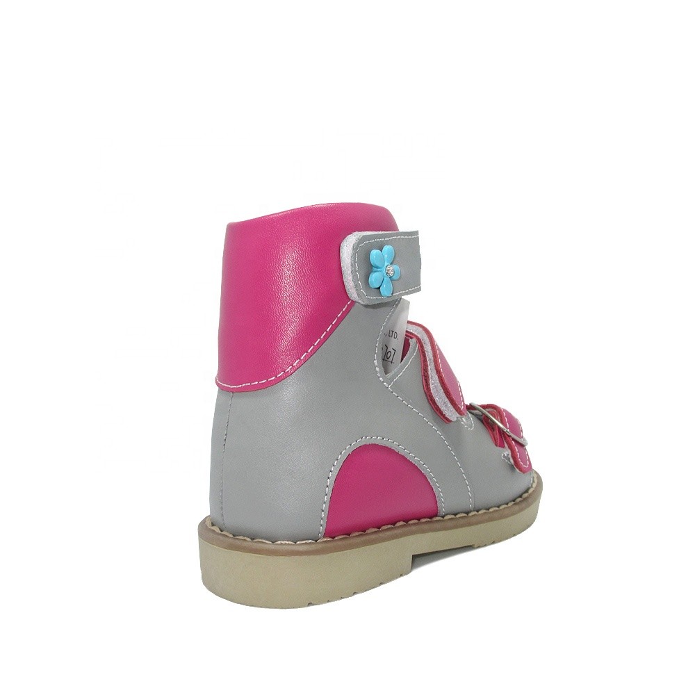 European trendy children girls simple orthotic shoes for flat feet