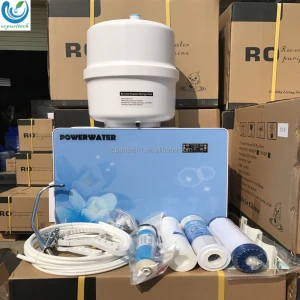 Export many countries50 GPD 5/6/7/8 stage hot sell home use reverse osmosis  water filter system