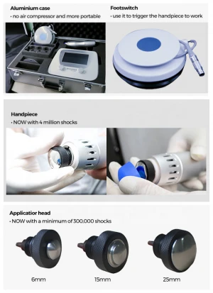 Extracorporal Shock Wave Therapy Medical Equipment / ESWT Device for Joint Pain