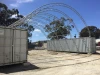 fabric portable arch building in steel structure