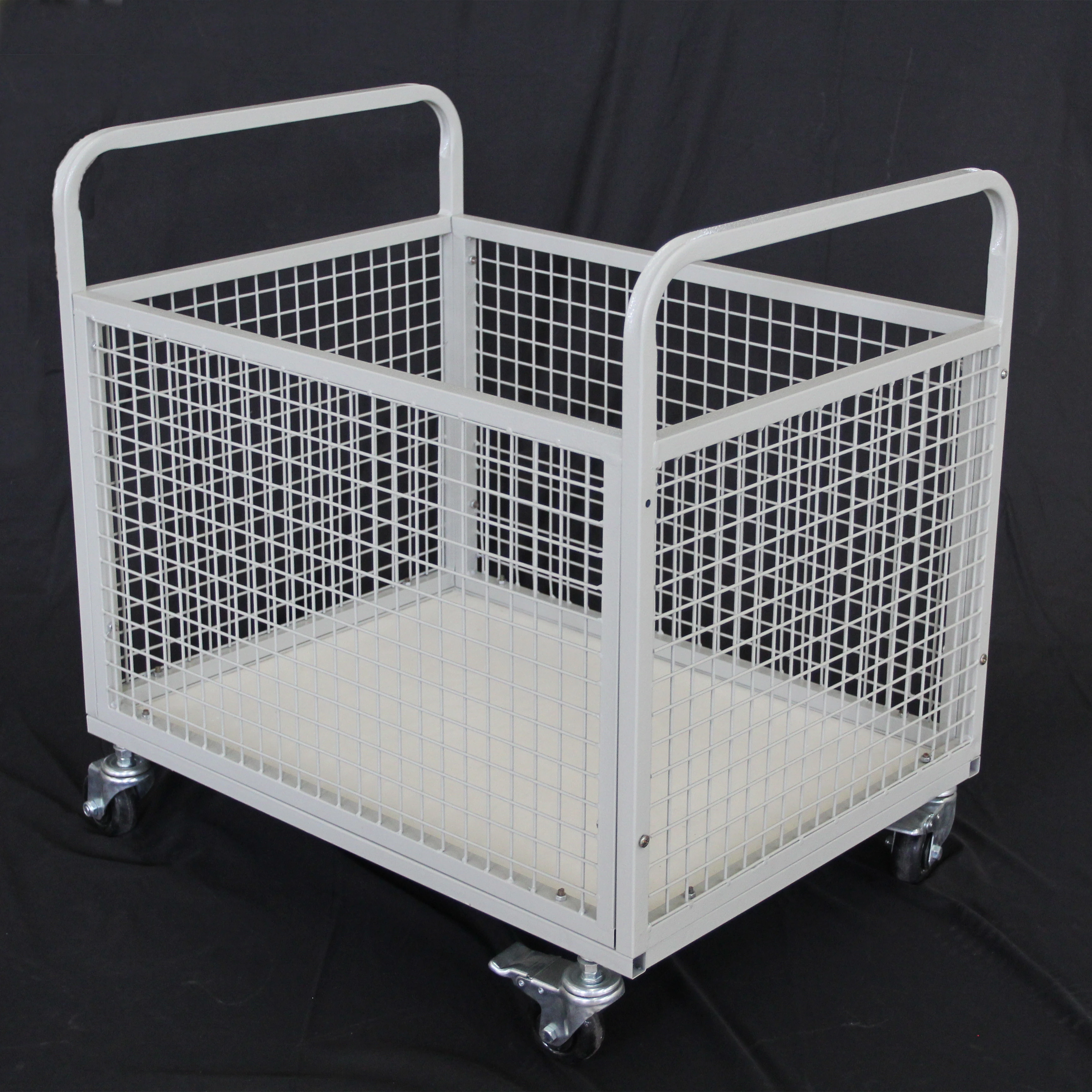 Fabric Wire Mesh Trolley for Garment  Industrial Custom Made