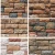 Import Facade Matte Finish Decorative Outdoor Stone Wall Split Brick Clay Pavers Exterior Wall Clinker Brick Slips Tiles from China