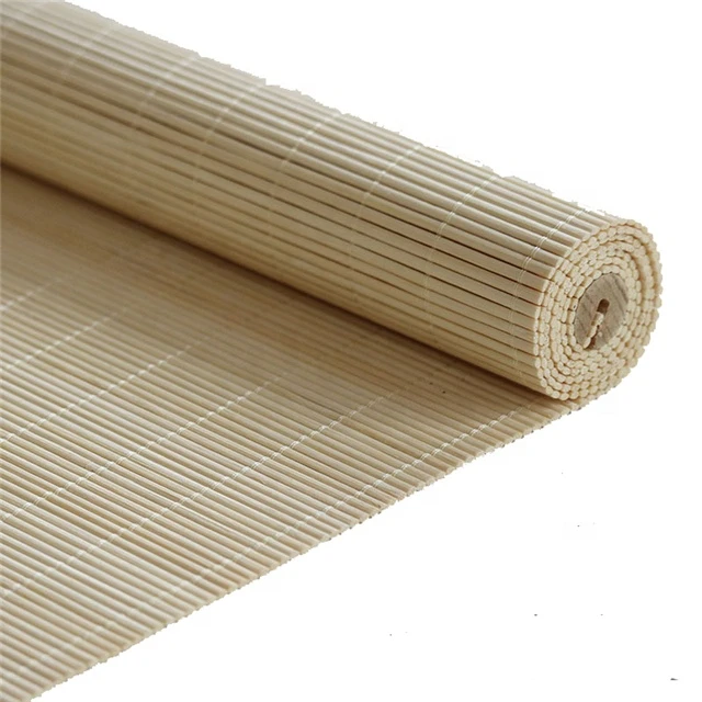 Factory Customize Bamboo Roller Curtain Blind Window Shade Rolling Shutter Sunscreen Outdoor Shade Venetian Screen Shutter Door