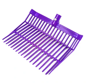 Factory direct sale colorful Manure and Bedding Fork Replacement Head for horse