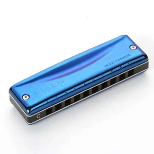 Factory direct sales blues tune adult professional playing 10 hole harmonica