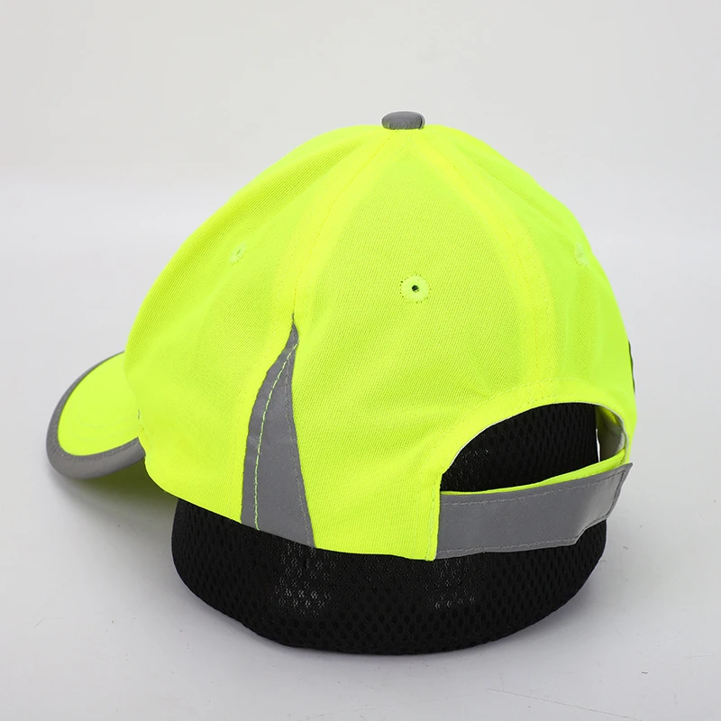 Factory Direct Sales Summer Cleaning Sanitation Worker Reflective hats Wide Brim Sun Hats
