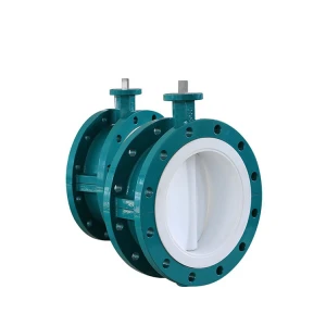 Factory Directly Sell High Quality Fully Lined F4 Auto Ductile Iron Manual Butterfly Valve