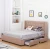 Factory Modern Fabric Soft Bed Luxury Multi-function Bed With Drawers