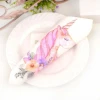 Factory No embossing Dinner Table Paper Pocket Napkins Without Fluorescent Agent