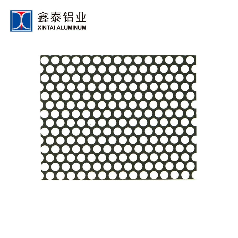 Factory price decorative aluminum perforated metal sheet