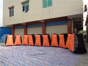 Factory price top quality inflatable bunkers paintball