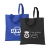 Factory sale pvc coated bag&#x27;s fabric pp woven potato promotion gift bag tote bags with custom printed logo