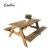 Factory Supplier Outdoor Furniture 100% Recycled Plastic Table Picnic Table