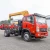 Import Factory supply and low price 6.3 ton hydraulic truck crane truck mounted crane from China