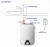 Import Factory Supply Electric water heater storage type small household water heater quick heating Electric water heater 1500W 8L from China