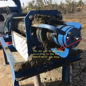 factory wholesale agriculture farming equipment cow manure separator equipment for sewage filtration