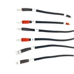 Factory Wholesale Car Auto Power Inverter Battery Charger Cable 2AWG 4AWG 6AWG 8AWG 10AWG Wiring Harness for Vehicles