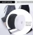 Import factory wholesale in stock 3mm white black color knitted braided elastic band with high elasticity from China