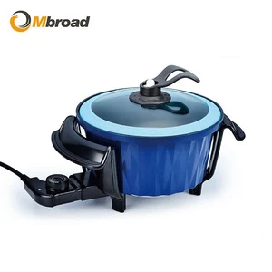 Factory Wholesale Multi-Function Round Aluminum Non Stick Electric Skillet Fry Pan