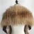 Import Factory Wholesale Real Red Fox Fur Shawls Women Winter Custom Women Fashion Genuine Fur Shawl from China