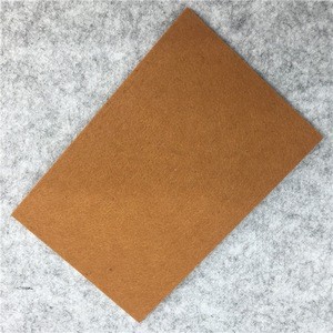 Factory wholesale thick embossed non-woven felt thermo molding pet fabric red With Best Quality And Service