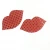 Import Factory Wholesale Women Sexy Boobs Pasties Glitter Lip Disposable Pasty Stain Nipple Cover from China