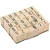 Import Fancy DIY Assorted Retro Vintage Pattern Wooden Rubber Stamp scrapbooking wood stamps from China