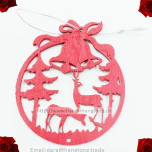 Fancy wood engraved home decoration, wood aroma carving, wooden christmas tree Ornament