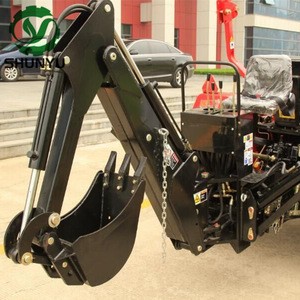 farm machinery Tractor PTO Backhoe attachment for tractor