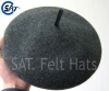 Fashion 100% wool felt mix grey berets