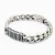 Import Fashion 925 Silver Men Jewellery Affirmation Snap On bracelet from China