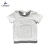 fashion contrast stripe on hem 100%cotton single jersey 160gr short sleeve baby t-shirt for boys