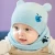 Import Fashion Cute Winter Baby Scarf and Baby Caps set Winter warm Knitted Hat for baby boys and girls from China