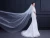 Import Fashion High quality plain long wedding veil  lace from China