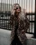Import Fashion Leopard artificial fur Womens Coats Winter warm Jacket High quality Luxury Faux Fur coat for Women from China