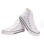 Fashion Men & Women Rubber Casual Shoe Custom High Top Sneaker Wholesale Canvas Shoes