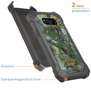 Fashion Mobile Phone Accessory Holster Hybrid Kickstand Design Case for Samsung Galaxy Note 8