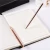 Import Fashion promotion custom business signature rose gold pen without clip from China