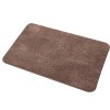 Fast Dry Microfiber Soft Surface Shaggy Bathroom rug Floor Mats Anti-slip TPE Backing Bath mat