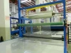 Fiberglass corrugated sheet production line