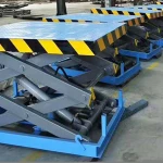 Fixed lifting Elevating vertical work platform lifts