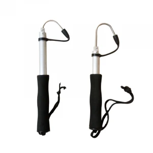 FJORD Sea Fishing Telescopic Stainless Steel Fishing Gaff Hook Spear Hook Tackle
