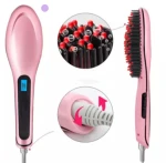 flat iron titanium hair straightener/450 degrees hair straightener flat iron/fast hair straightener