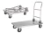 Import Foldable Stainless Steel Hand Platform Trolley 500kg Hand Truck Carts from China