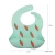 Food Grade baby product Soft Waterproof Easy Wipe Silicone Bibs Fruit Silicone Baby Bib