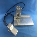 Foot valve control special-shaped hole punch mould for paper card