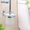 Frap Wall Mounted SS Toilet Brush Holders F1610