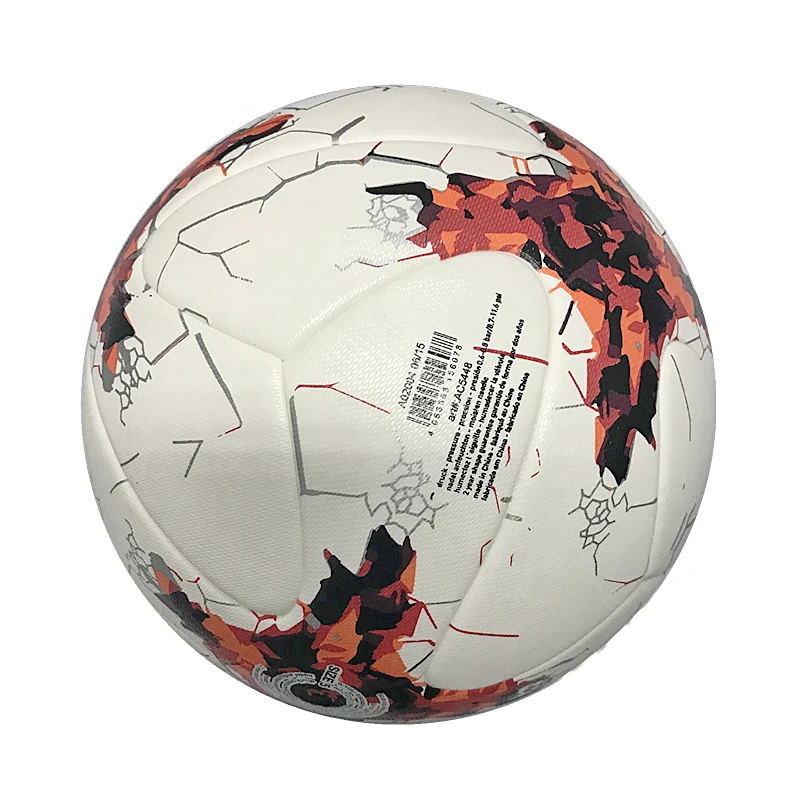 Free of shipping PU leather waterproof soccer ball official size 5 match football soccer ball  thermal bonding cheap ball soccer