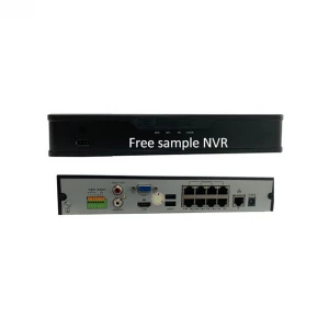 Free sample 4 channel full hd poe nvr 5MP real time recording onvife network video recorder dvr
