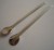 Import free sample luxury silver stainless steel facial cream spoon from China